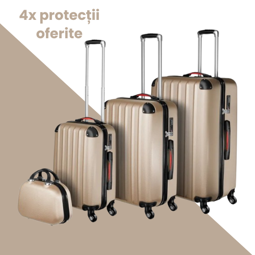 Set de 4 valises Huatravel + Protections offertes !