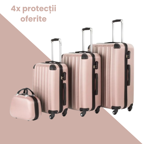 Set de 4 valises Huatravel + Protections offertes !