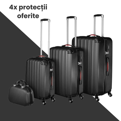 Set de 4 valises Huatravel + Protections offertes !