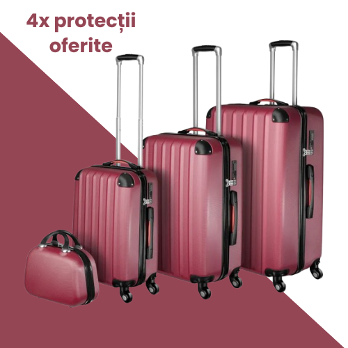 Set de 4 valises Huatravel + Protections offertes !