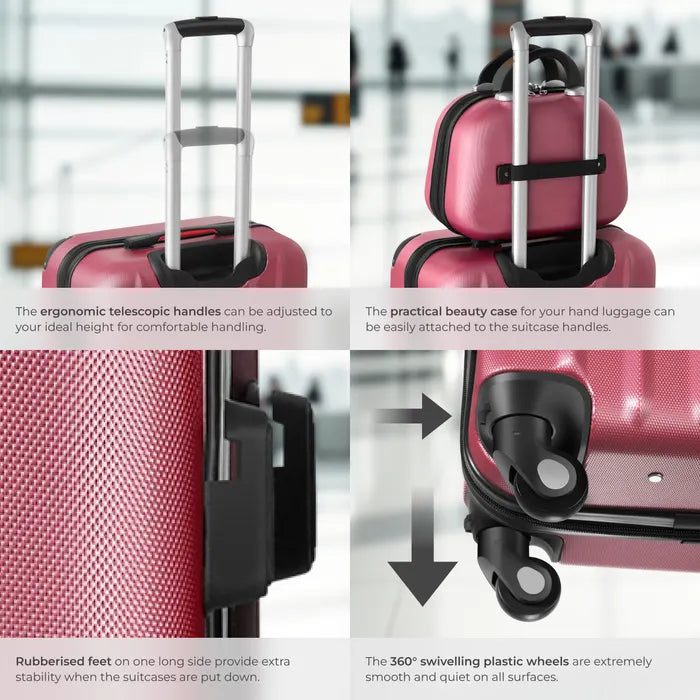 Set de 4 valises Huatravel + Protections offertes !